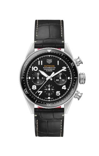 TAG Heuer Autavia Heuer 02 Chronometer Flyback Stainless Steel / Black